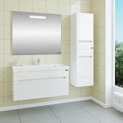 СанТа Мебель для ванной Лондон 100 LED – фотография-5